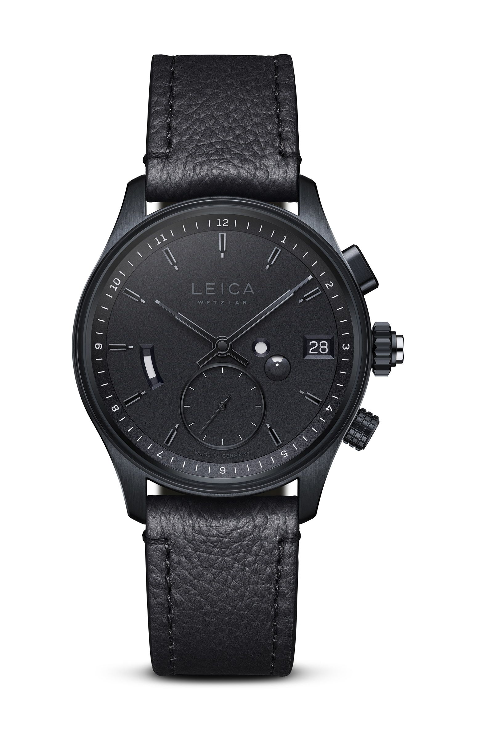 The M Monochrom Inspires The New Leica Watch