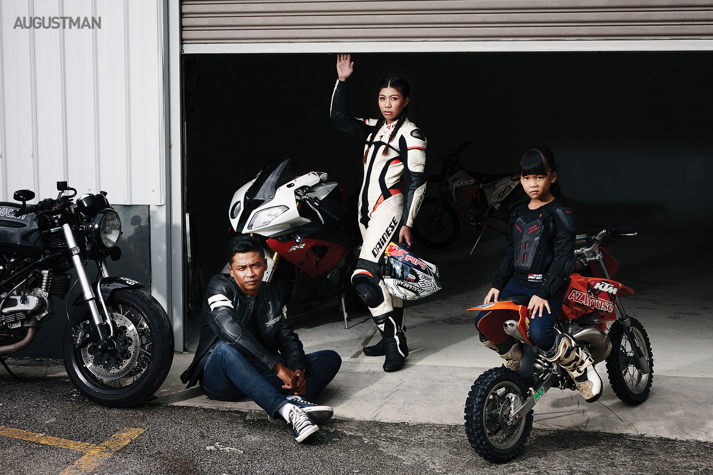 Biker Fariq Azlan and the Family Hobby