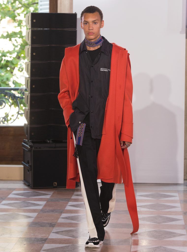 Trend Report Spring/Summer 2018: Valentino Uomo