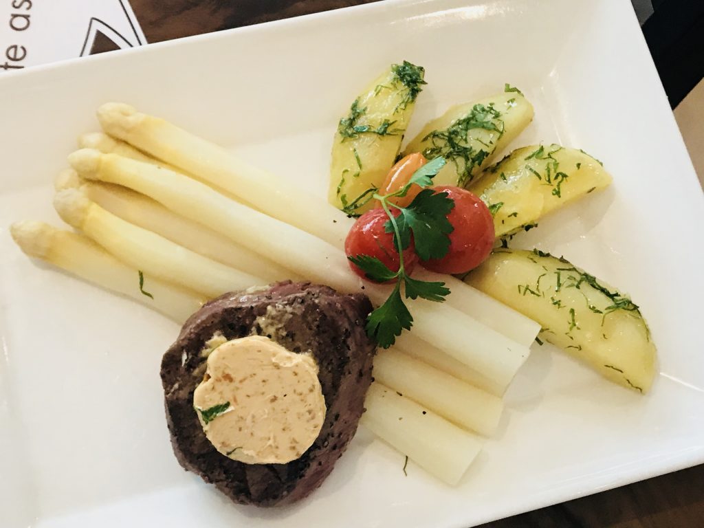 ‘Tis The Season For Brotzeit’s White Asparagus Menu