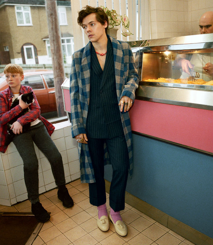 Harry Styles For Gucci Men s Tailoring 2018 AugustMan Singapore