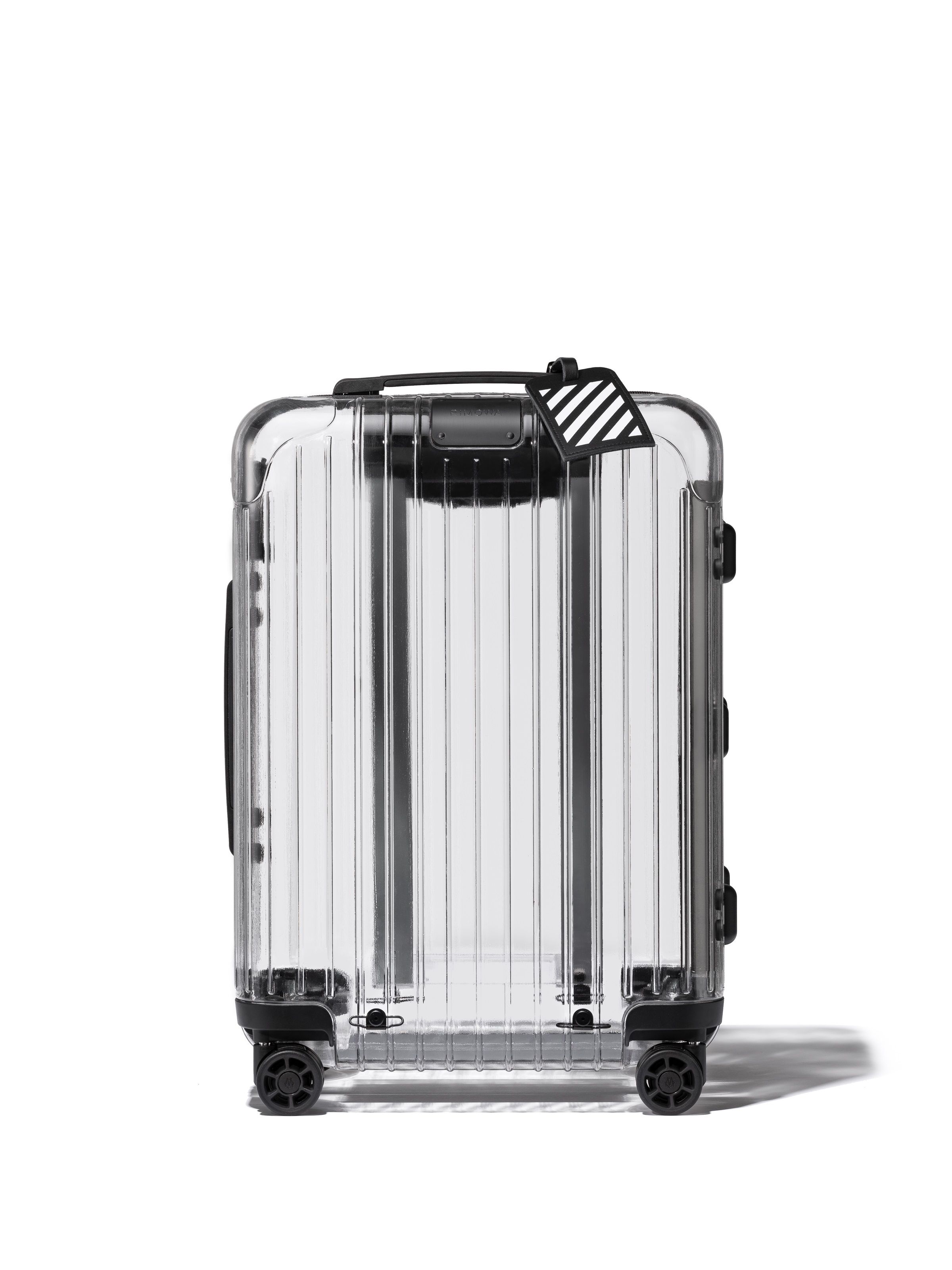 That Transparent Rimowa x Off-White Luggage Case