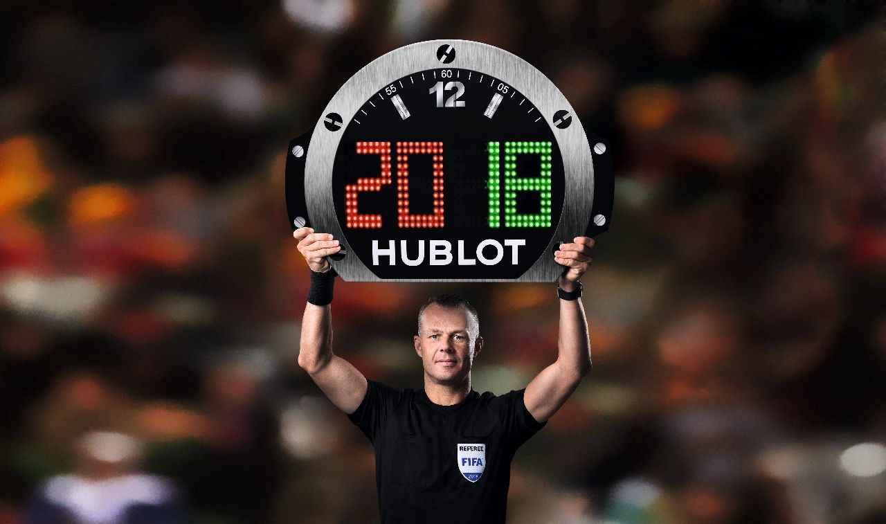 Hublot and Football are connected: Big Bang Referee 2018 FIFA World Cup  Russia