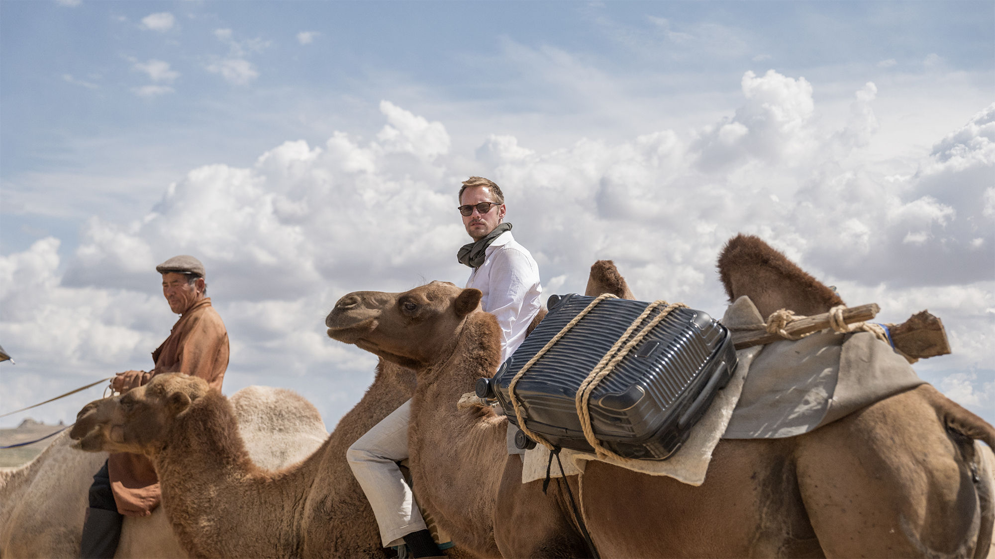 TUMI Latitude Heads around the World with Alexander Skarsgård