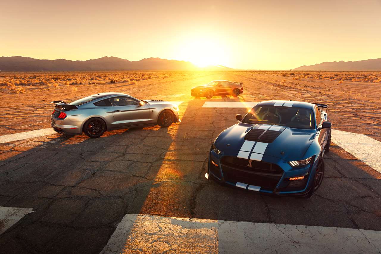 Tear up the streets with the Ford 2020 Mustang Shelby GT500