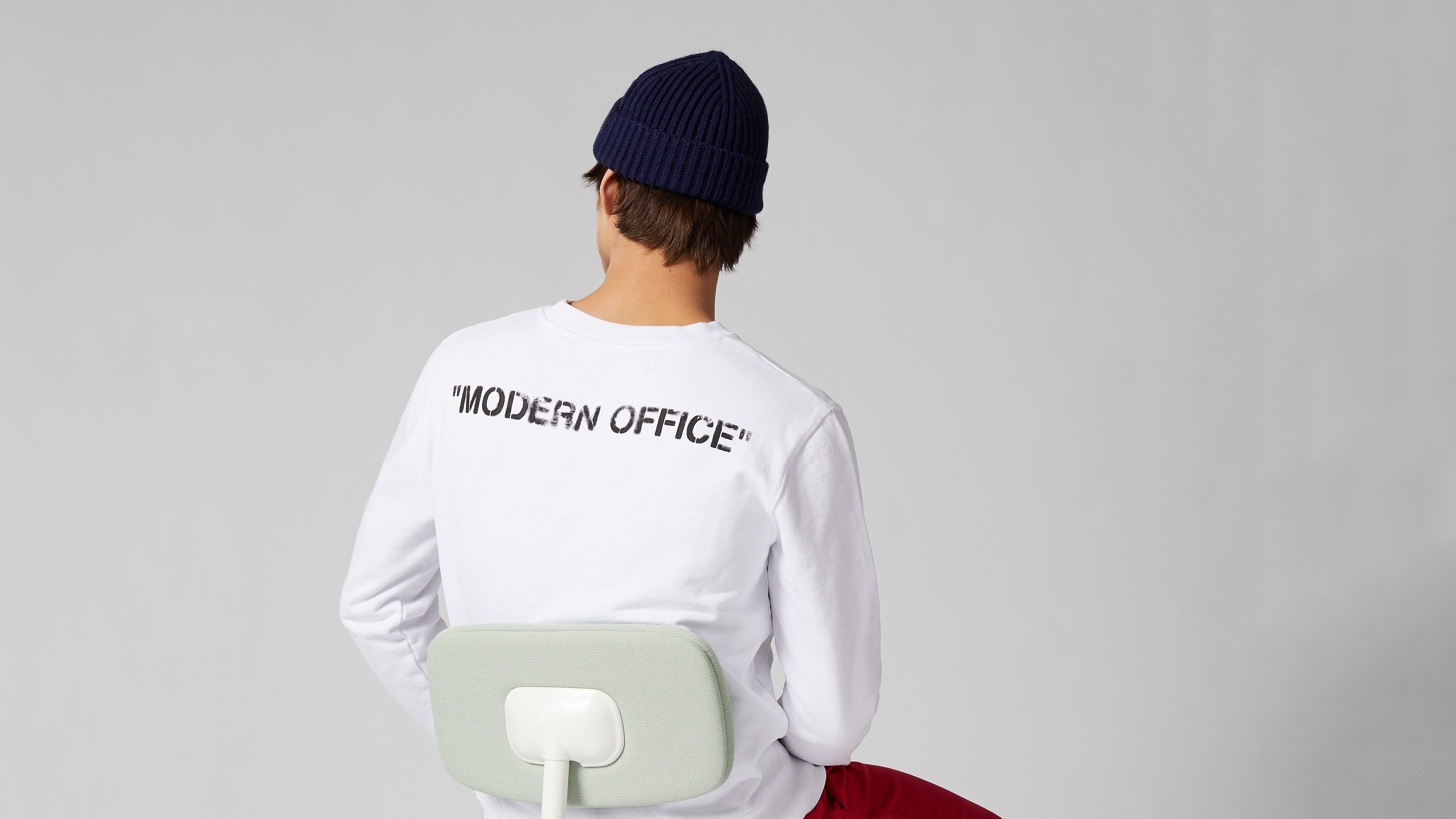 Off white and Mr Porter teamed up to release the Modern Office