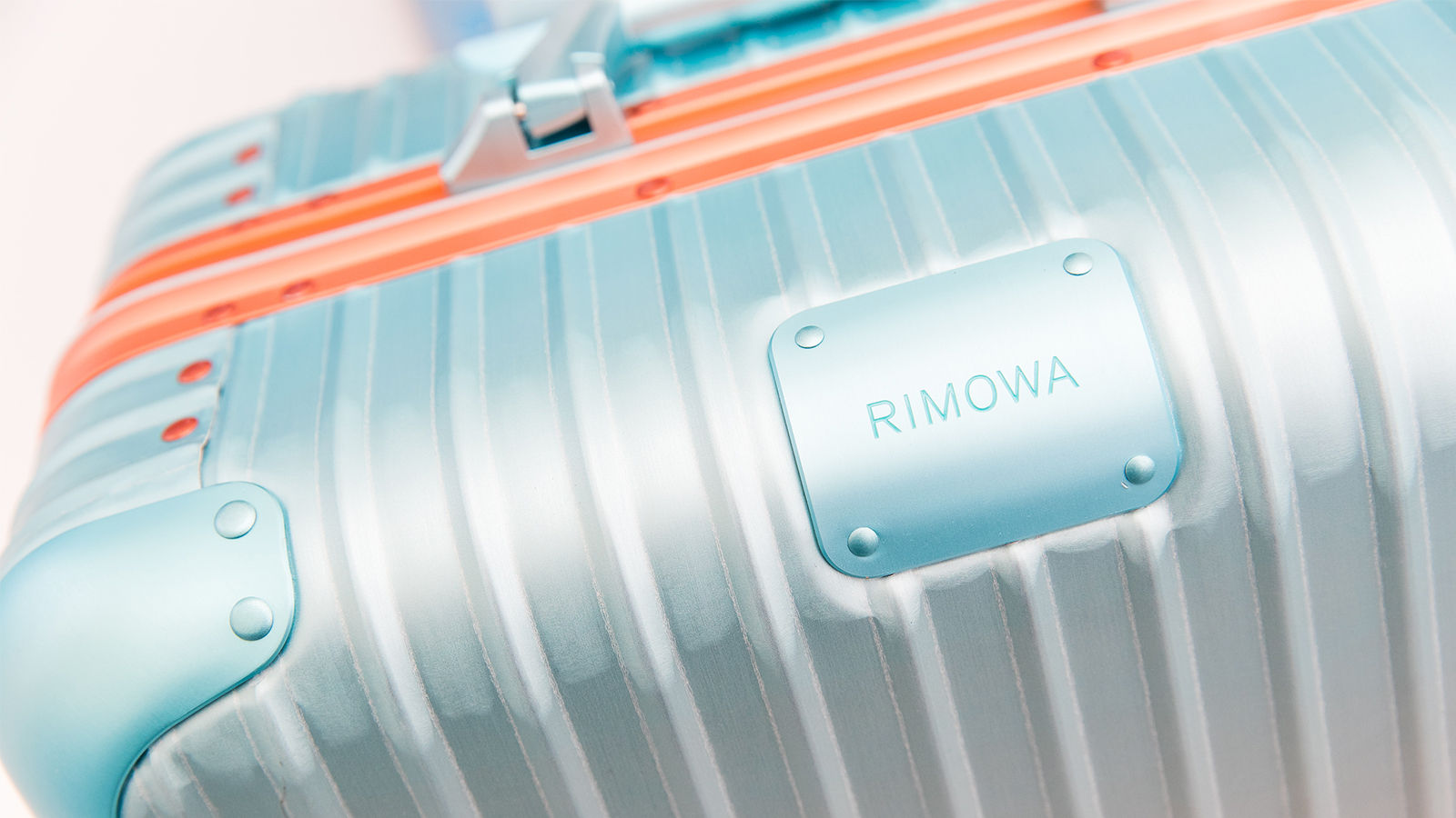 Rimowa and Alex Israel launch a suitcase collection inspired by the Californian sunset