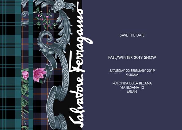 Watch here: The Salvatore Ferragamo FW19 show live from Milan