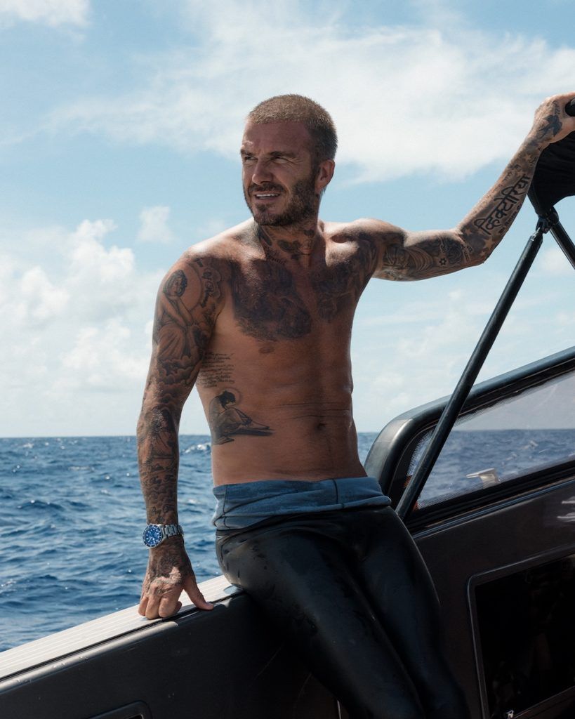 How David Beckham prepared for his first dive with Tudor Pelagos