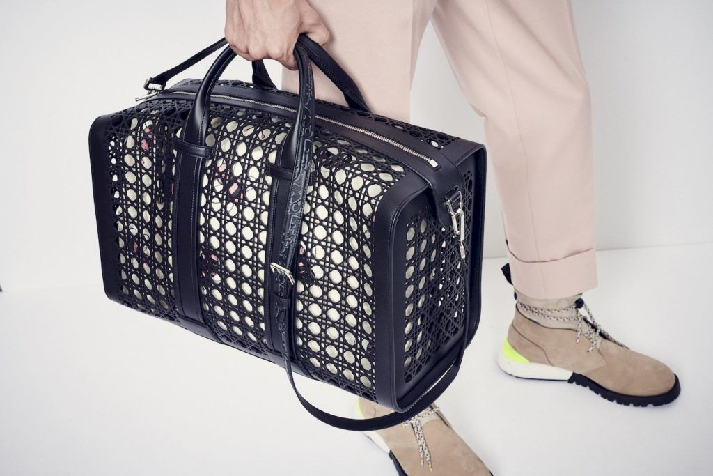 Dior Perforated Cannage bag