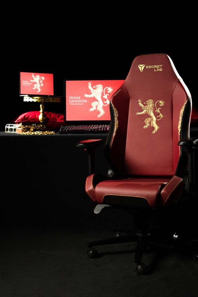 Throne of Games A closer look at slick new GoT gaming chairs from