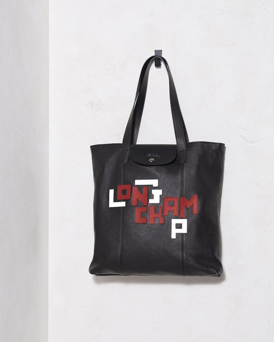 Longchamp is stepping up with the new LGP monogram collection
