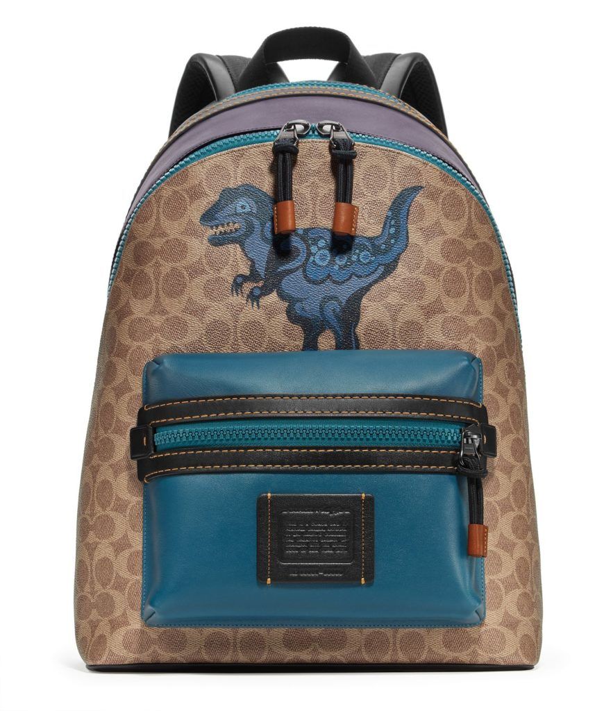 Academy backpack in hotsell signature canvas with rexy