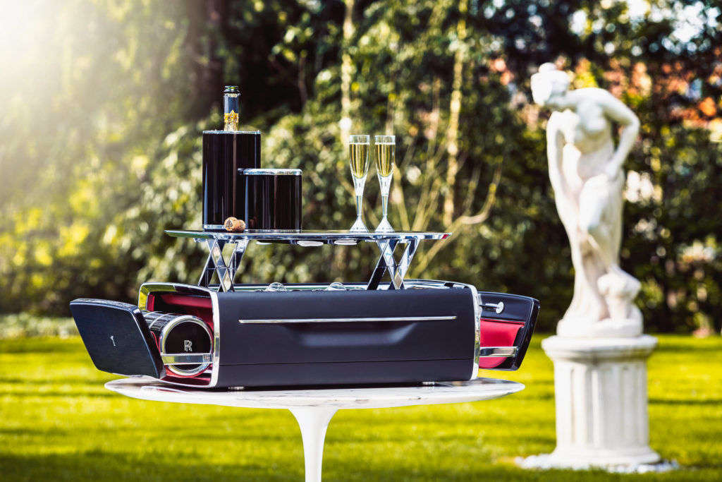 Rolls-Royce is making picnics cool again with this new champagne chest