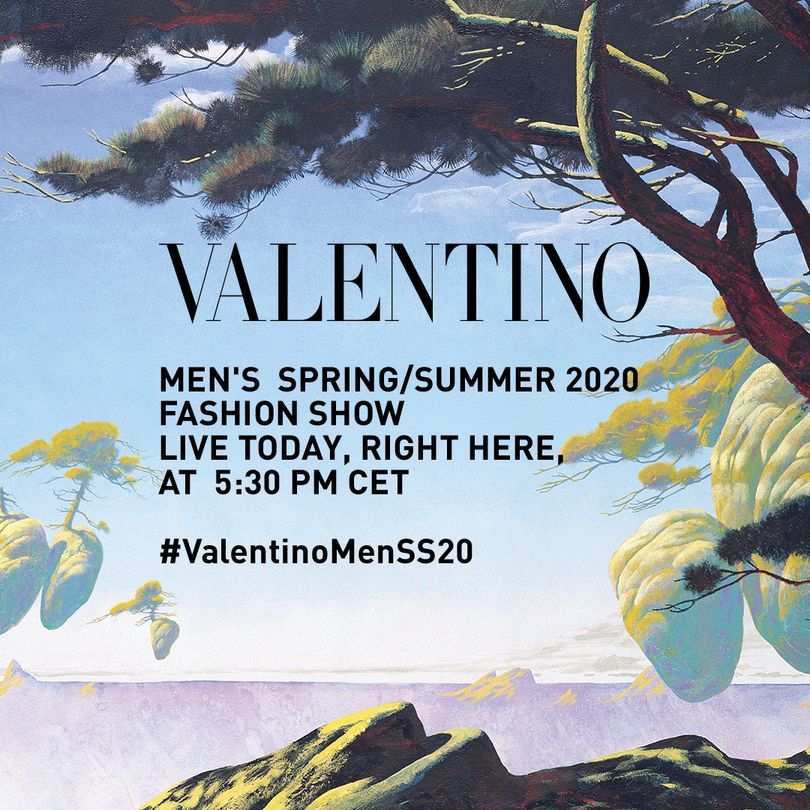 Watch here: The Valentino Spring/Summer 2020 show live from Paris
