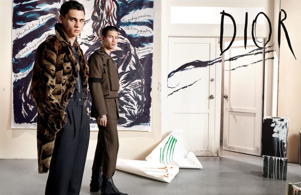 Dior Homme’s latest campaign pays homage to Raymond Pettibon’s oeuvre