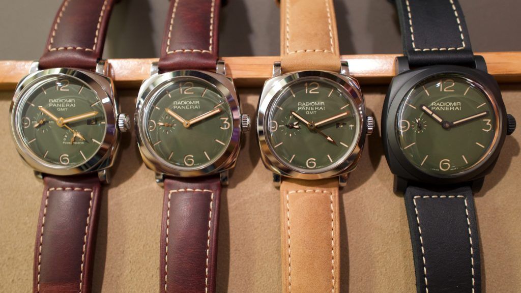 Panerai’s Radiomir 1940 brings green back into the mix