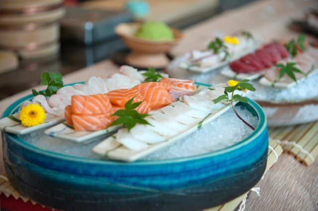 japanese buffet kampachi
