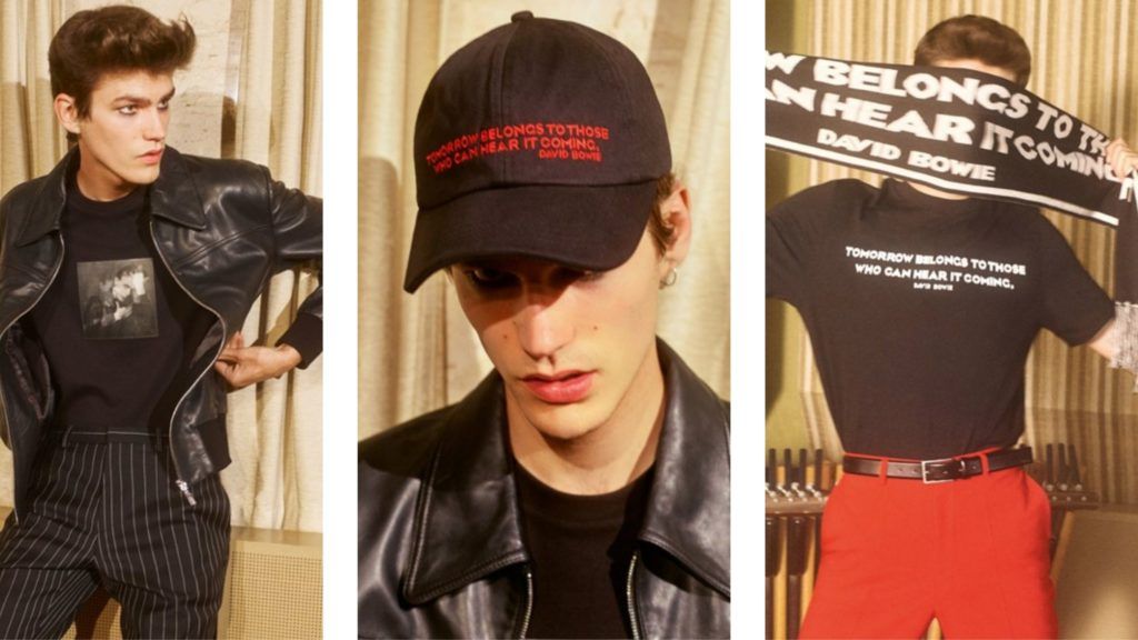 Hugo Boss pays homage to David Bowie in a new capsule collection