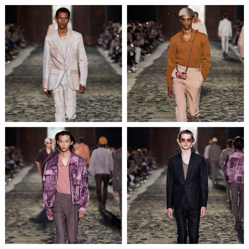 All the top looks showcasing the casual elegance of Zegna’s Spring Summer 2020 collection