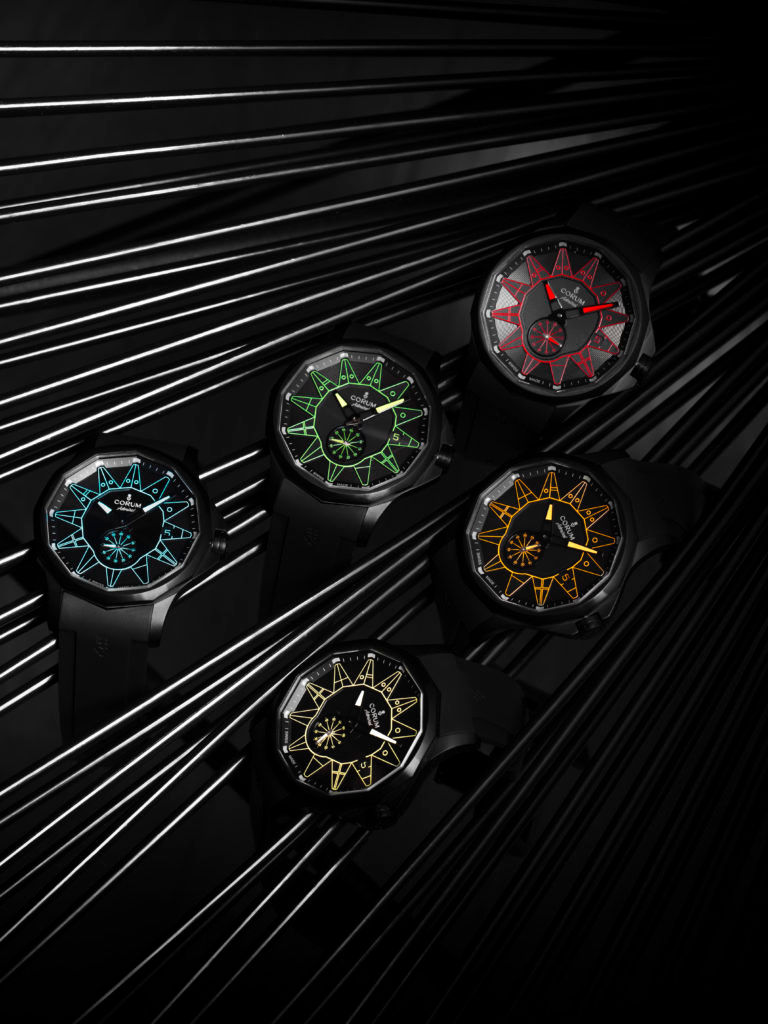 Corum Paints The All New Admiral 42 Automatic Full Black Wristwatch