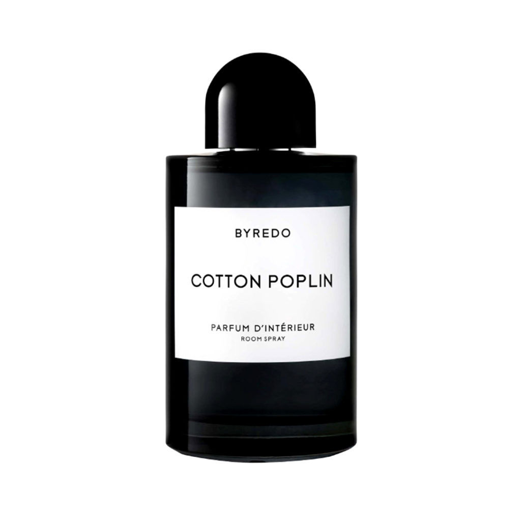 Cotton Poplin Room Spray, Byredo. Photo: Byredo