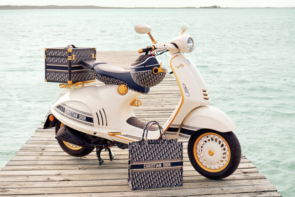 Dior And Vespa Proudly Present The Christian Dior Vespa 946