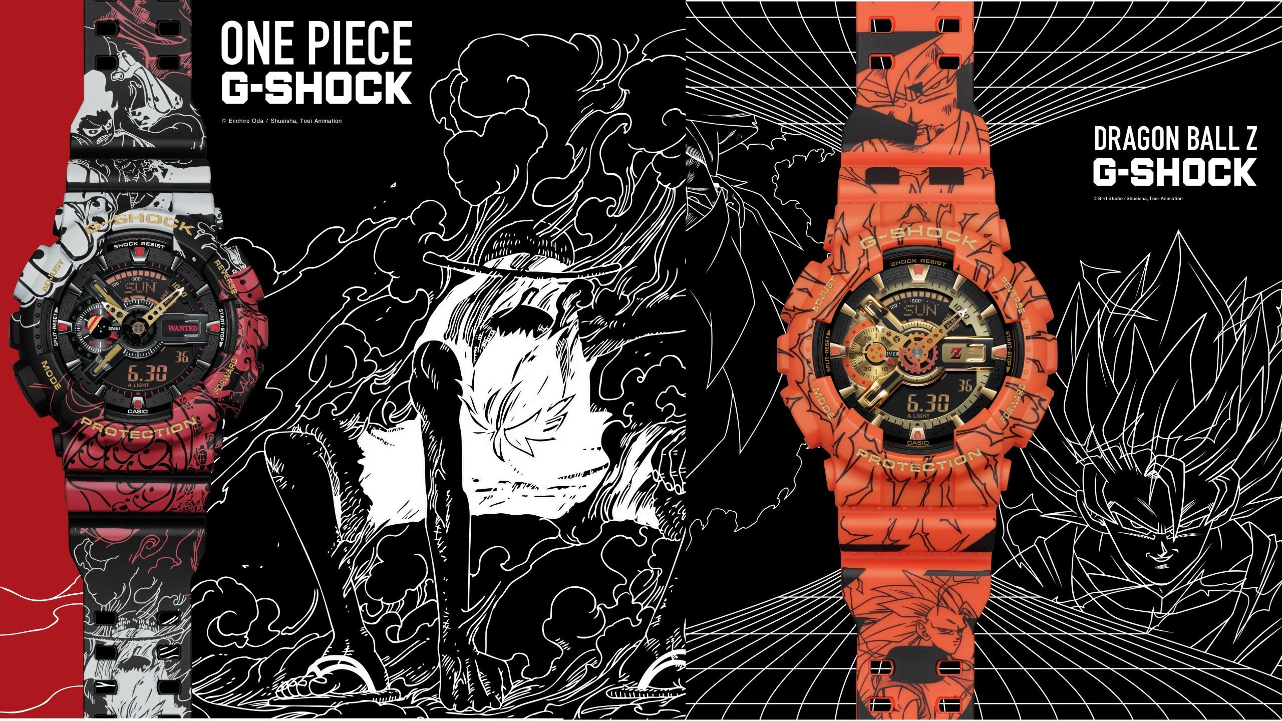 G shock monkey d luffy sale