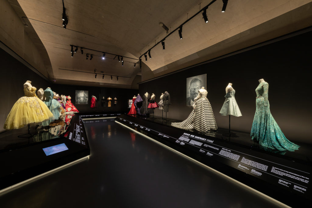 The Scenography of the 'Christian Dior: Designer of Dreams