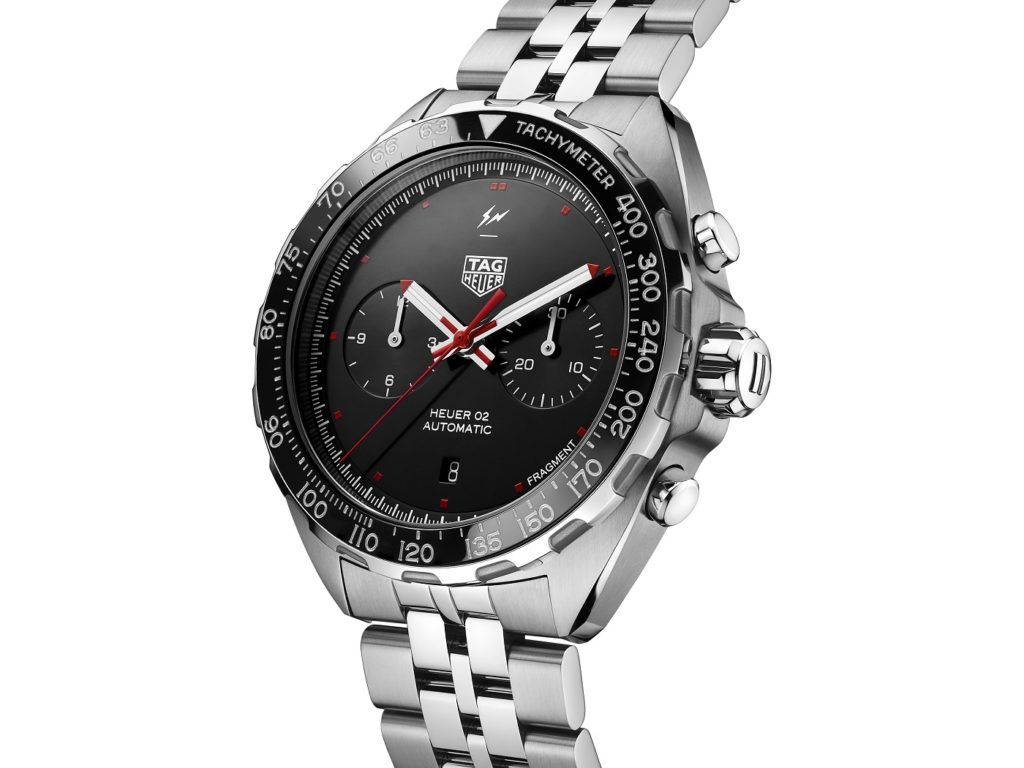 Here’s the TAG Heuer x Fragment Design Heuer 02 Chronograph