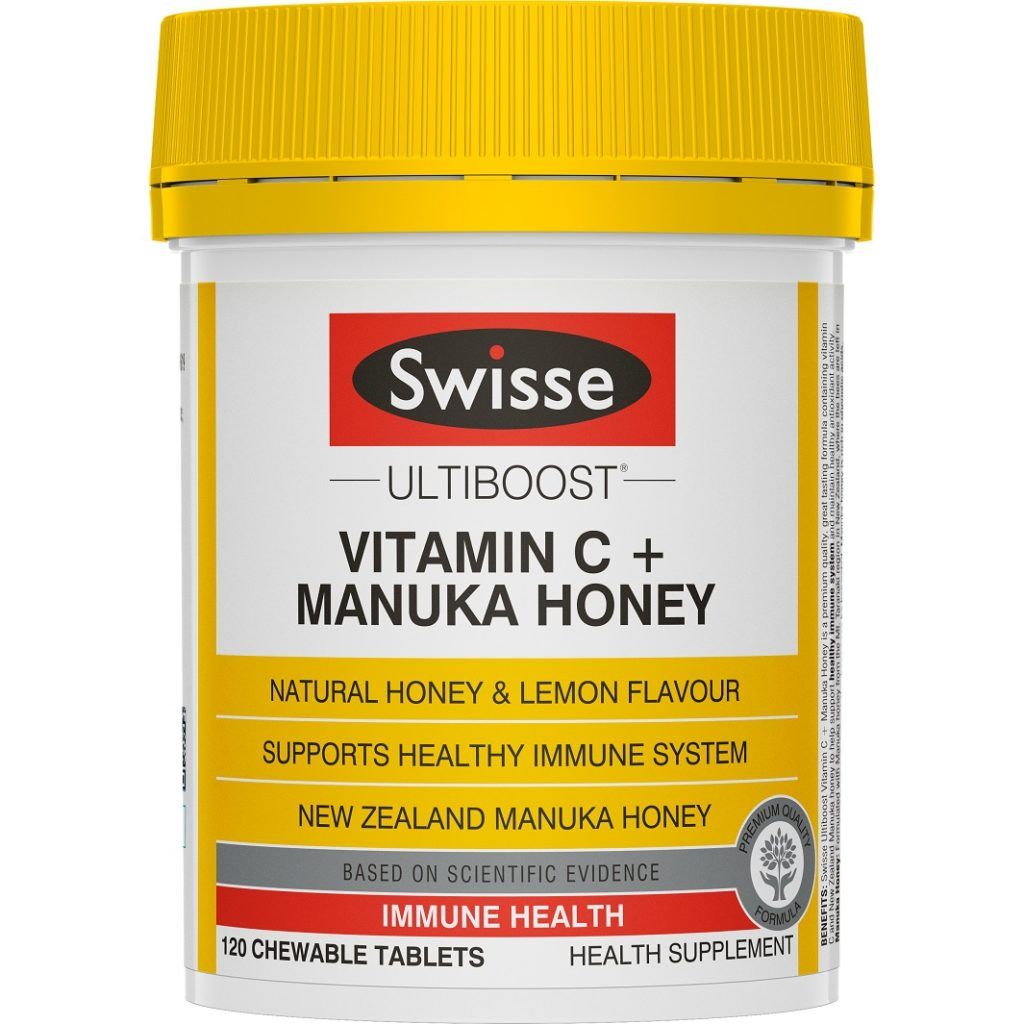 Chew on it: Swisse’s Ultiboost Vitamin C + Manuka Honey