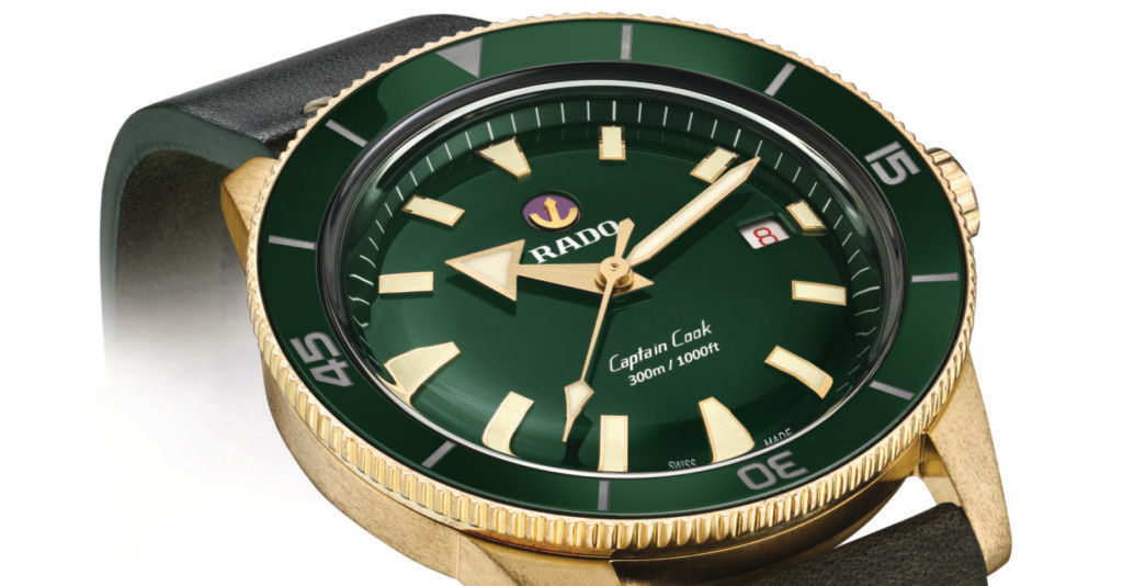 The Rado Captain Cook Bronze Automatic Is A Blast From The Past