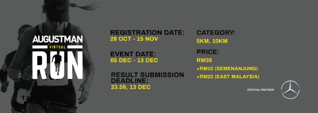 Join The August Man Virtual Run Happening In December