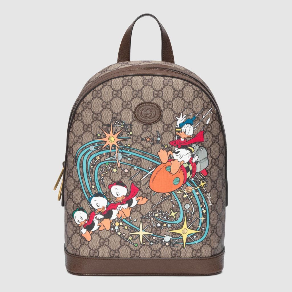Disney x Gucci Donald Duck small backpack
