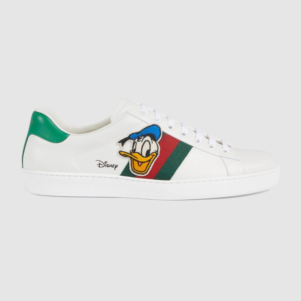 Men's Disney x Gucci Donald Duck Ace sneaker