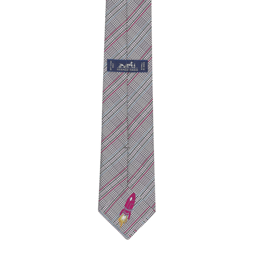 7 cm tie in heavy silk