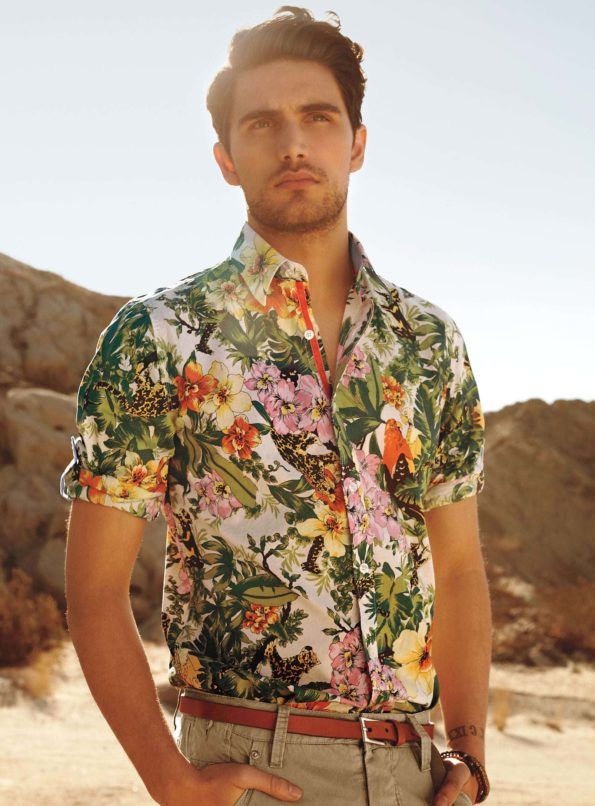 How To Rock Tropical Print Shirts Even When Not On Holiday