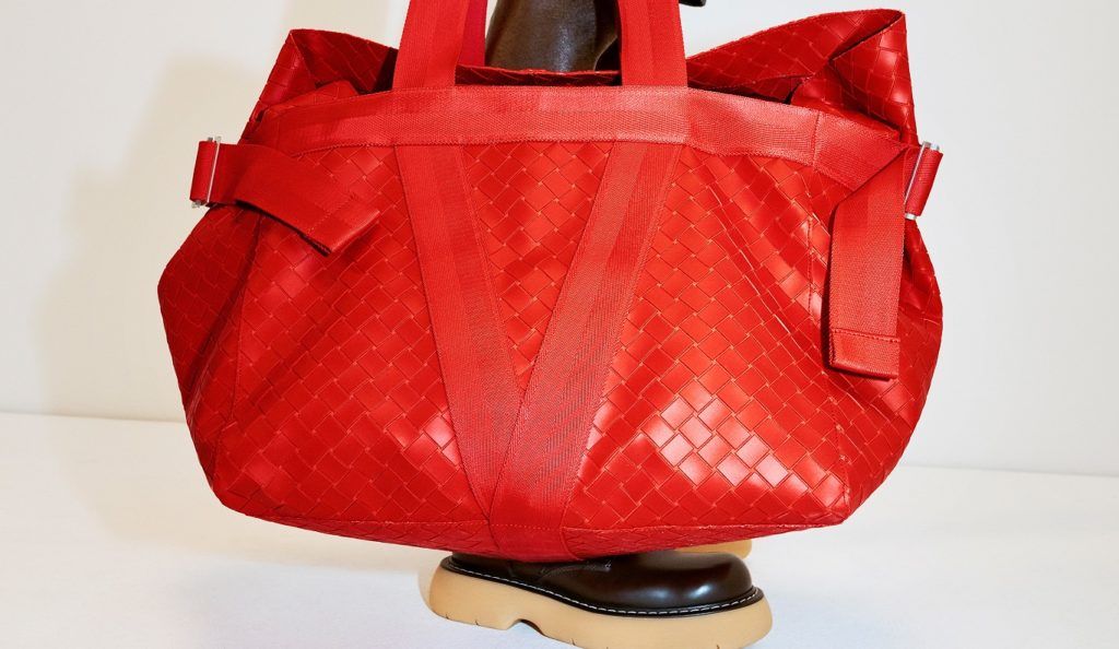 Brighten up with this tote from Bottega Veneta’s Wardrobe 01