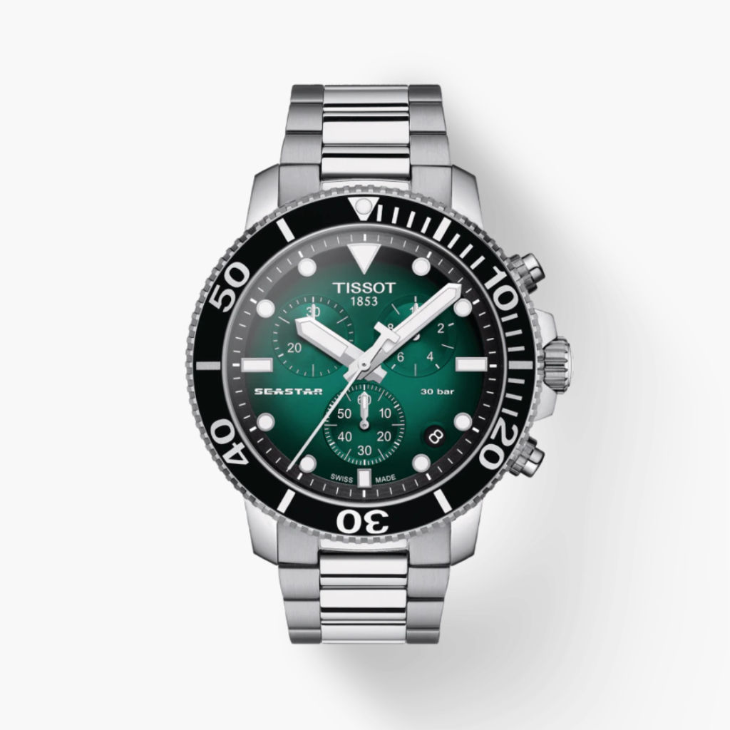 Dive Into The Tissot Seastar 1000 Quartz Chrono's Aquatic Elegance