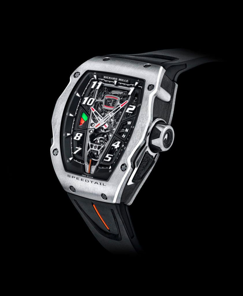 McLaren Automotive And Richard Mille Unveil Exclusive RM 40-01 Speedtail Timepiece