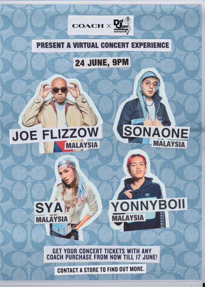Coach Partners With Def Jam SEA For A Virtual Concert