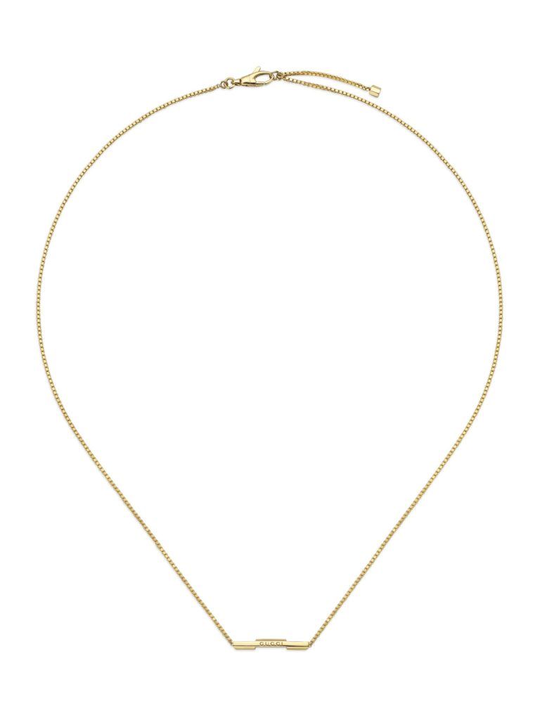 Gucci Link to Love Necklace with 'Gucci' Bar