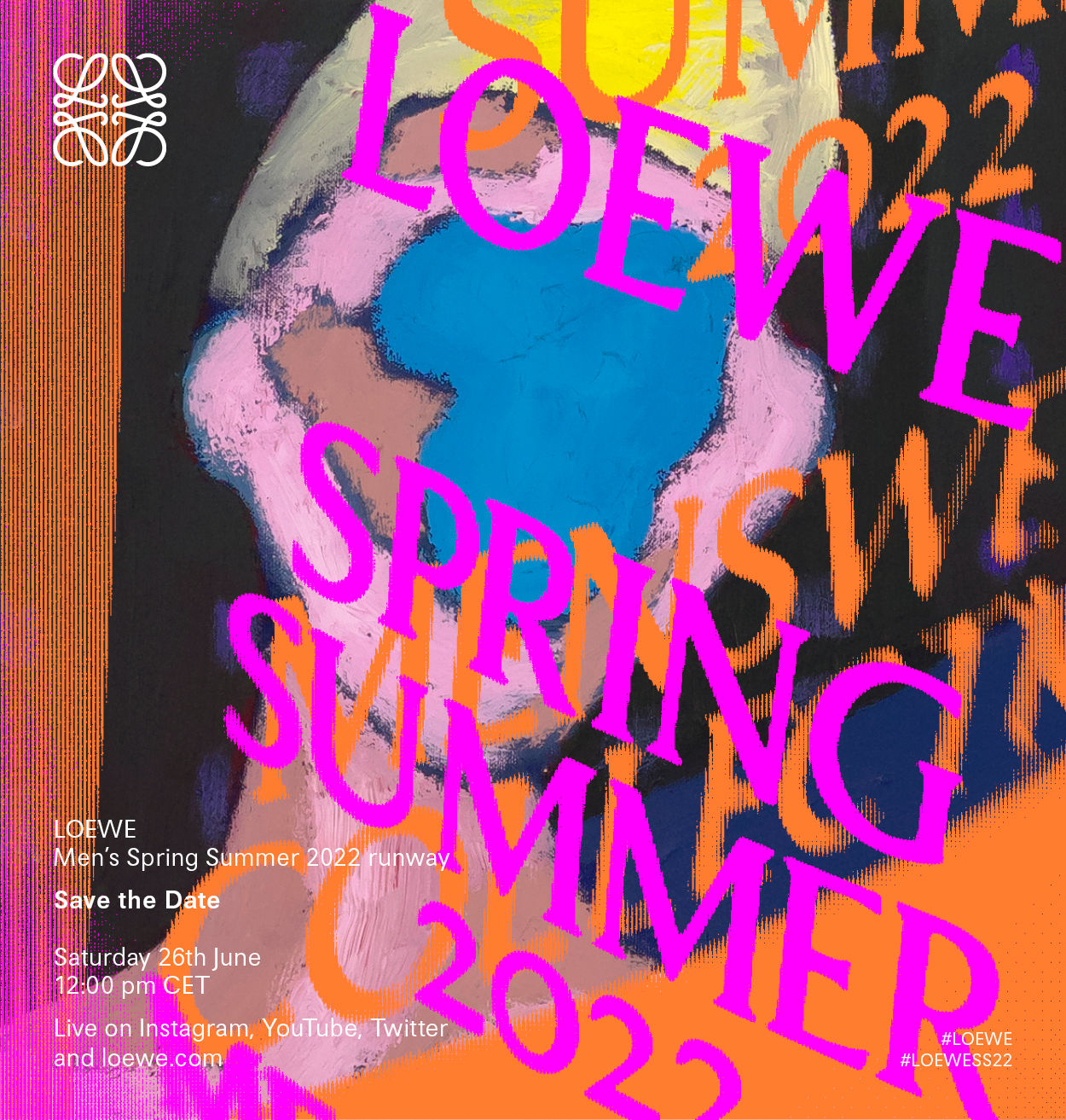 The Loewe Spring/Summer 2022 Presentation Streams On 26 June