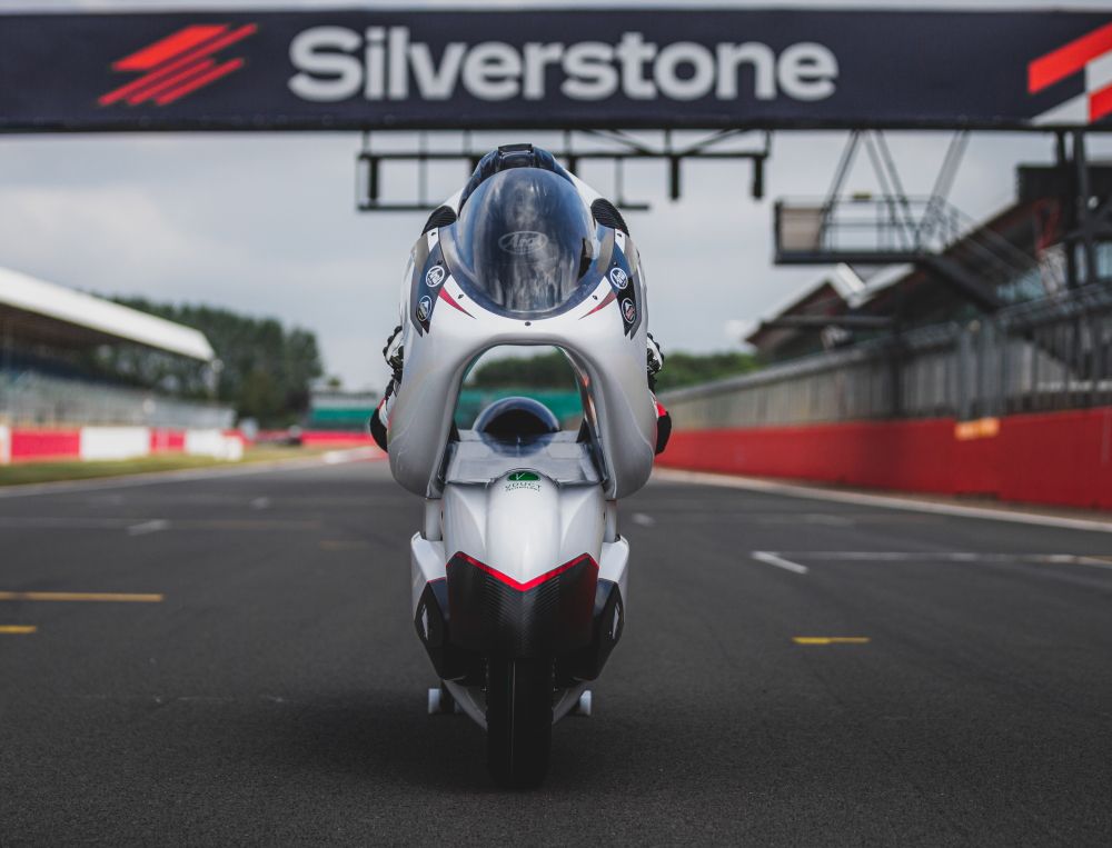 White Motorcycle Concepts’ Electric Motorcycle Is Targeting The World Electric Land Speed Record