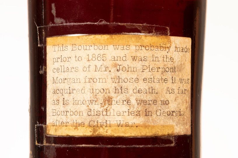 Oldest Whiskey Bottle