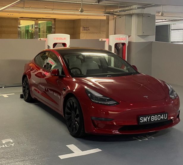Orchard Central Opens First Tesla V3 Supercharger Station In Southeast Asia