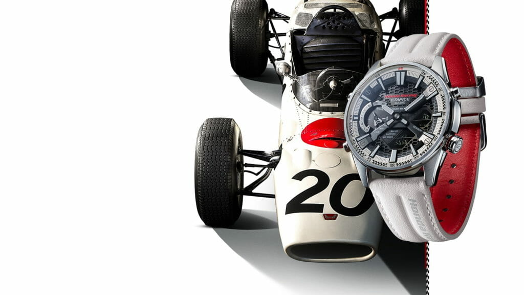 Casio Releases New Edifice Collaboration Model With Honda Racing
