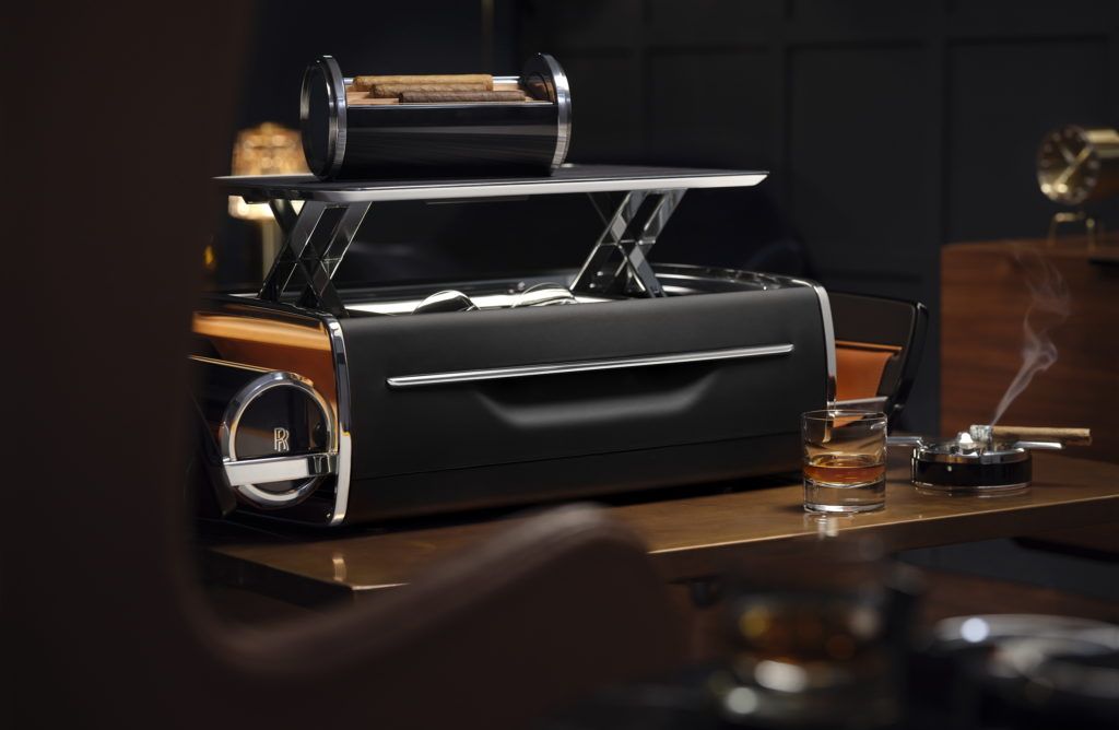 Rolls-Royce Releases Bespoke Whisky And Cigar Chest