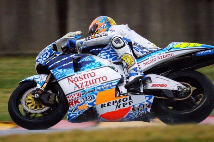Grand Prix bikes of Valentino Rossi that defined his career