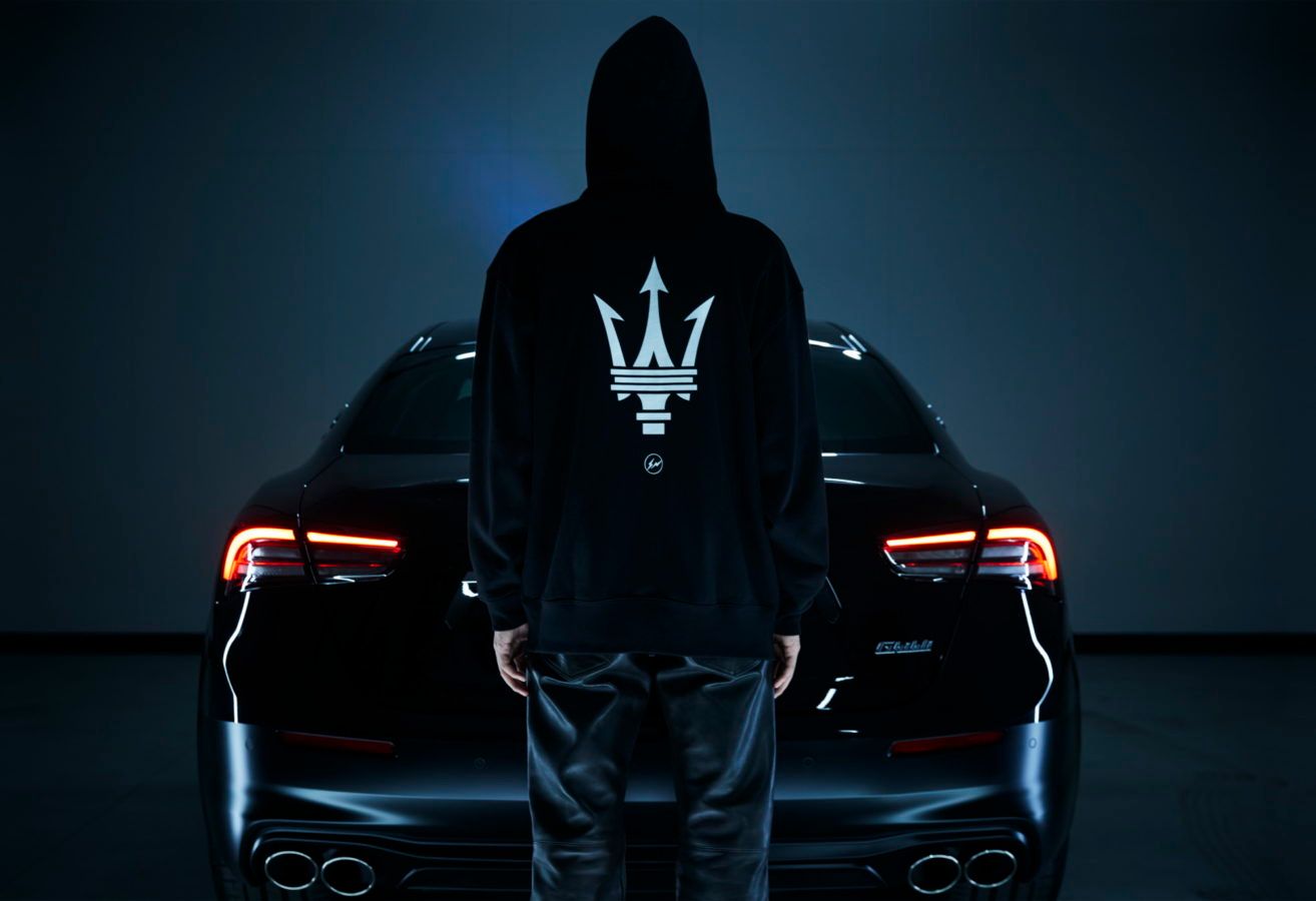 Maserati Fox Rapper Fragment Meets Maserati Reveals Streetwear Capsule Collection
